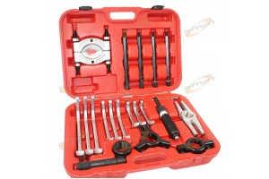 PROFESSIONAL 10 TON HYDRAULIC GEAR JAW PULLER BEARING SEPERATOR PULLER SET KIT